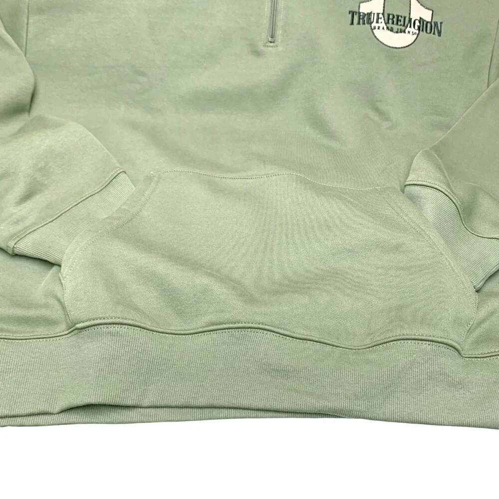 True Religion Kalamata Mock Quarter Zip‎ Pullover